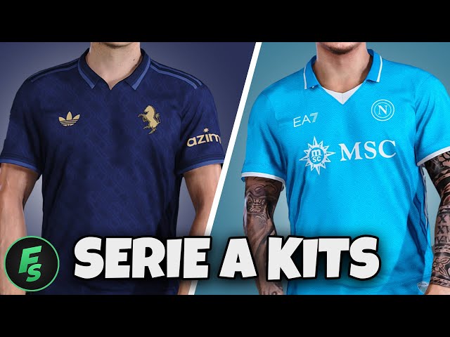 Serie A Kits 2024/25 Season - PES 2021 & FL25