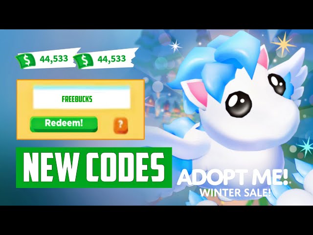 *NEW* ALL WORKING CODES FOR ADOPT ME IN 2024! ROBLOX ADOPT ME CODES