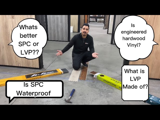 SPC vs LVP #flooring #vinylflooring #homeimprovement