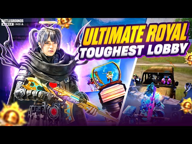 Bixi Op Playing Toughest Lobby [ ULTIMATE ROYAL ] 🔥🔥 1 vs 4 Intense Clutches in BGMI