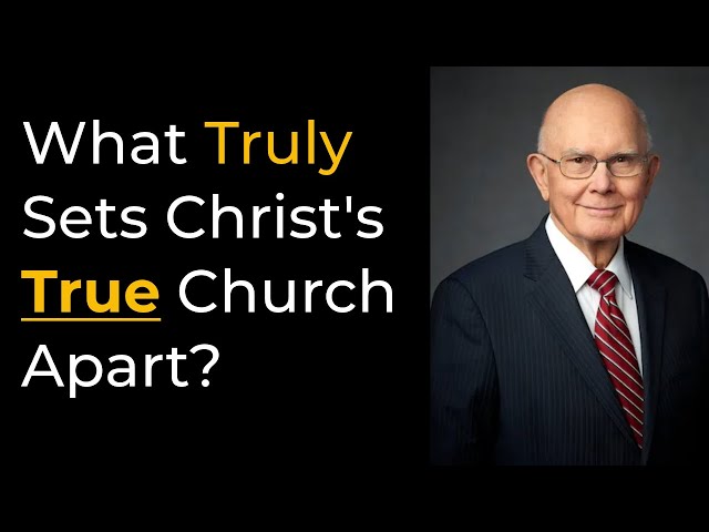 📖 What Truly Sets Christ's True Church Apart?