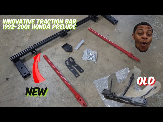 innovative traction bar install for the Honda Prelude | how to build a Honda Prelude pt5