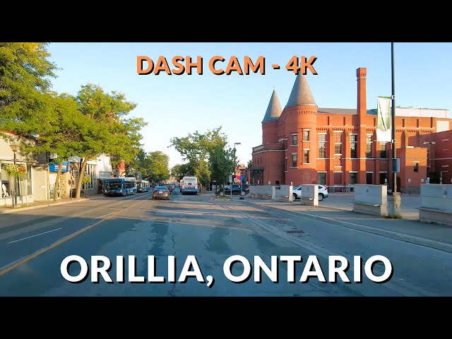 🚗 Orillia, Ontario 4K Drive: Explore Scenic Beauty and Hidden Gems in Lake Country!