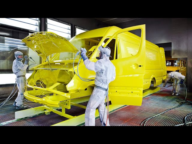 Mercedes-Benz eSprinter Production in Germany – Last Generation Mercedes Sprinter Van Build Video