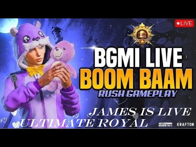 james is live morning stream #bgmi #live #gaming #esports #livefeed #shortsfeed #bgmilive