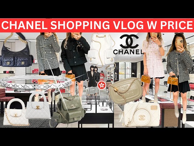 CHANEL SHOPPING VLOG W PRICE |Chanel nano kelly bag,25c hobo, coco crush bracelet, ready to wear etc