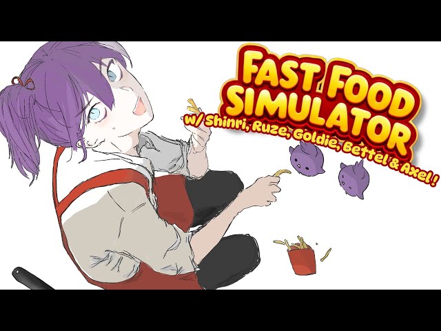 【FAST FOOD SIMULATOR】WELCOME TO TEMPBURGER, HOW CAN WE POI- SERVE YOU ! ! !