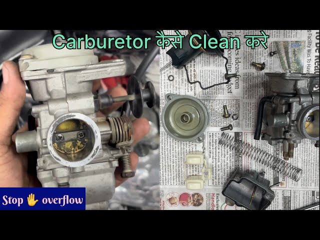 5 Reasons Behind Carburetor Owerflow + Proper Cleaning Of Bike Carburettor || Royal Enfield Bullet