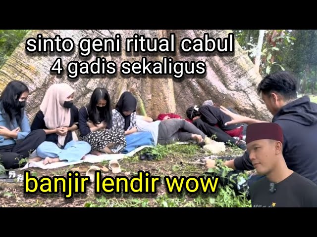 TERBARU REY LAMPUNG & KI MERCON GEREBEG SINTO GENI CABULI 4 GADIS SEKALIGUS