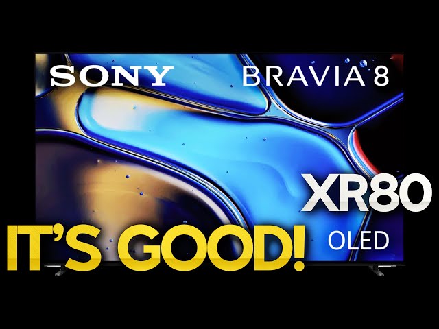 Sony BRAVIA 8 OLED TV Live Showcase | The Sony TV To Buy in 2024?