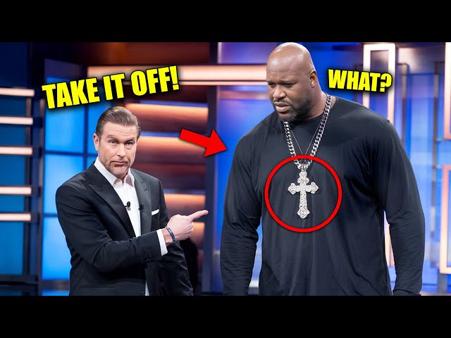 Liberal TV Host Mocks Big Shaq’s Necklace – His Response is UNBELIEVABLE!