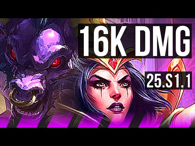 ALISTAR & Ezreal vs LEBLANC & Sivir (SUP) | 16k DMG, 5k comeback | KR Diamond | 25.S1.1