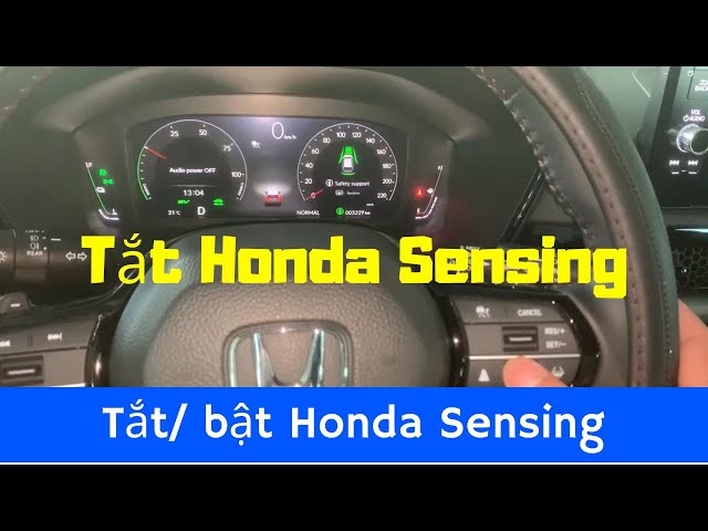 hướng dẫn tắt honda sensing crv hybrid - phanh đột ngột #shorts