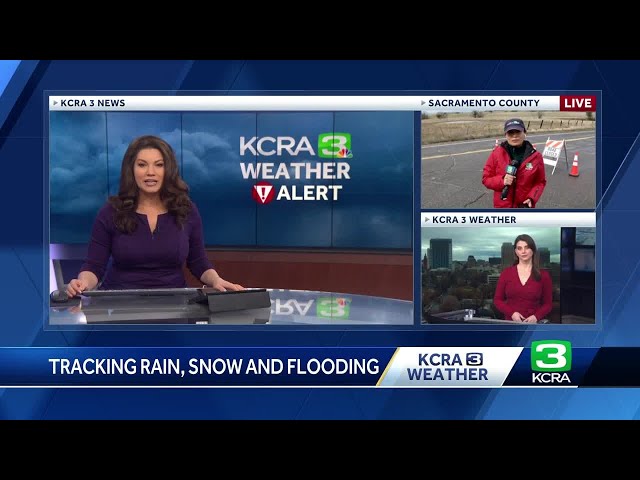 Tracking Northern California rain, snow and flooding | Feb. 4 at noon