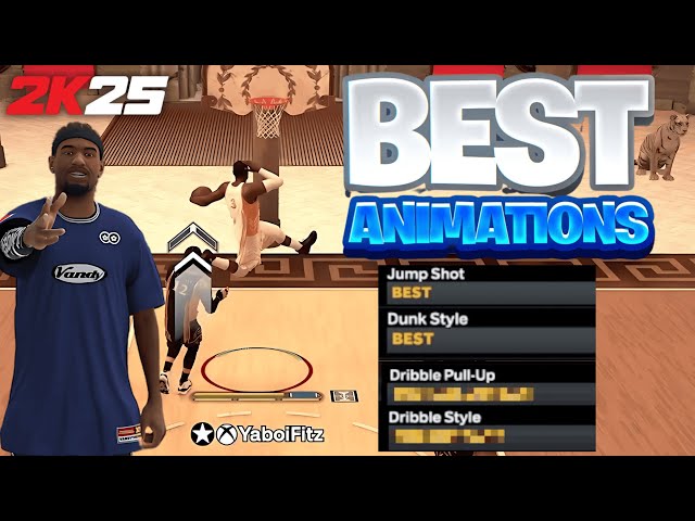 BEST NBA 2K25 SWING (6'5 - 6'9) ANIMATIONS (BEST JUMPSHOTS, LAYUP + DUNK PACKAGES & DRIBBLE MOVES)