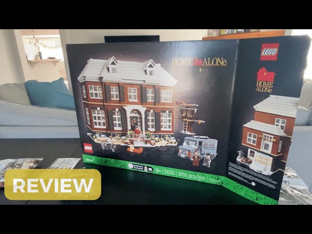 DEMO: LEGO Ideas Home Alone McCallisters’ House 21330 Building Set