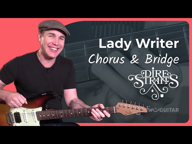 Lady Writer - Dire Straits | Guitar Lesson 3 of 4