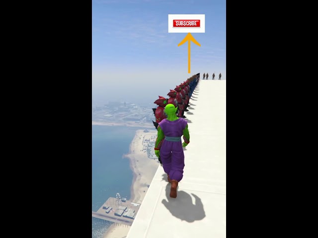 GTA V New Kiss Run Spider-man vs Hulk Funny Epic Challenge! #gta #shorts