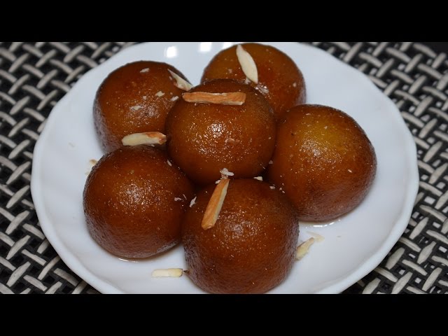 Bread Gulab Jamun Recipe  - How to make Gulab Jamun with Bread - Instant Gulab Jamun Recipe