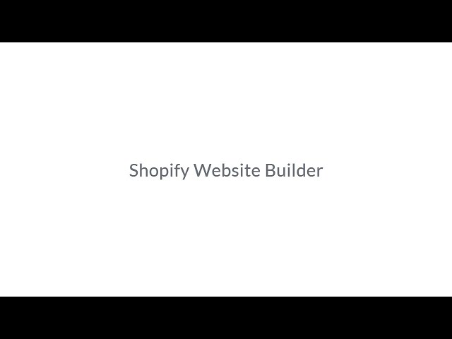 Shopify Website Builder Shopify Store Builder Shopify Landing Page Builder