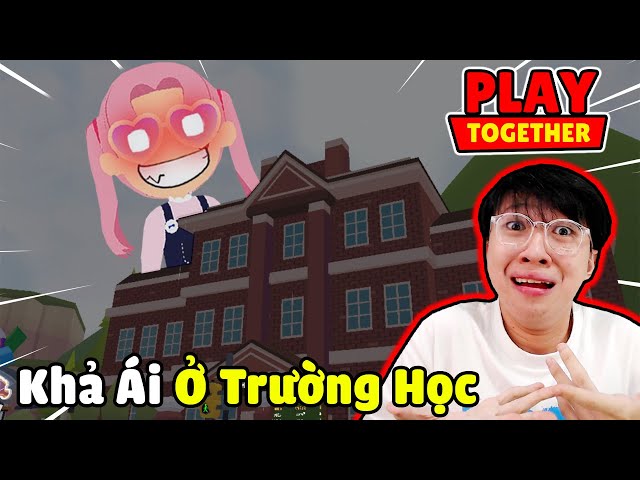 PLAY TOGETHER | Vinh Thấy HỒN MA KHẢ ÁI Khủng Lồ Đằng Sau Trường Học ?? 1 NGÀY THĂM NHÀ CỦA FAN NÈ