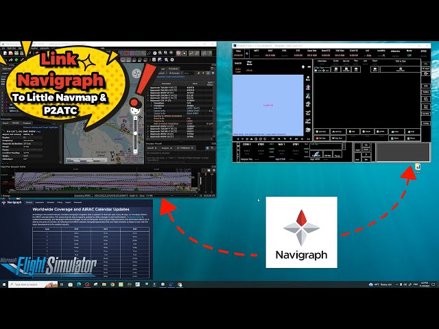 Easily Sync Navigraph to Little NavMap & Pilot 2 ATC *Update All Airac Cycles & Charts*