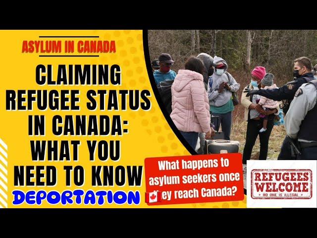 BREAKING NEWS RED FLAGS SO FAR ON ASYLYM SEEKING IN CANADA 🇨🇦 DEPORTATION STAY AWAY