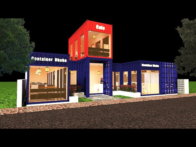 Container Dhaba Design 360 VR Video