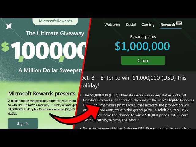 Xbox is Giving Away $1 MILLION!