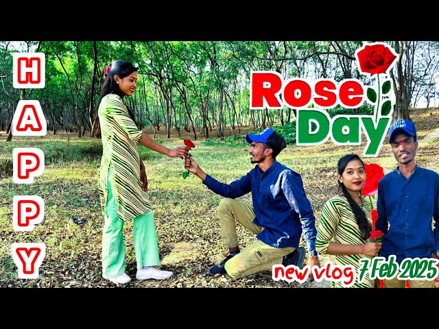 Rose Day  🌹 Rose Day में पूरा दिन टीना के साथ रहा 🥰 New Vlog / Balesh Bhai Vlog #vlog