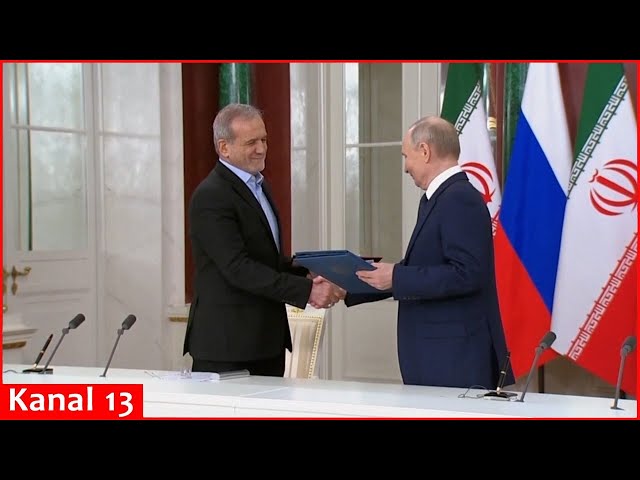 Russia and Iran sign partnership treaty to deepen ties in face of Western sanctions