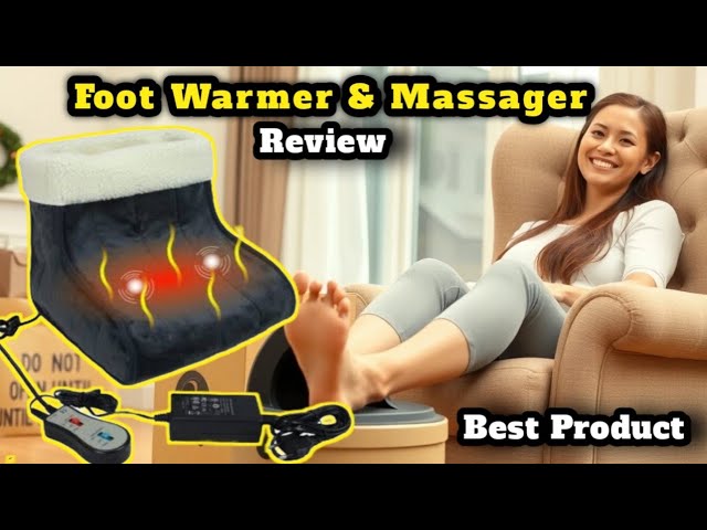 Soothe Your FEET with This Amazing Foot Warmer and Massager | Review