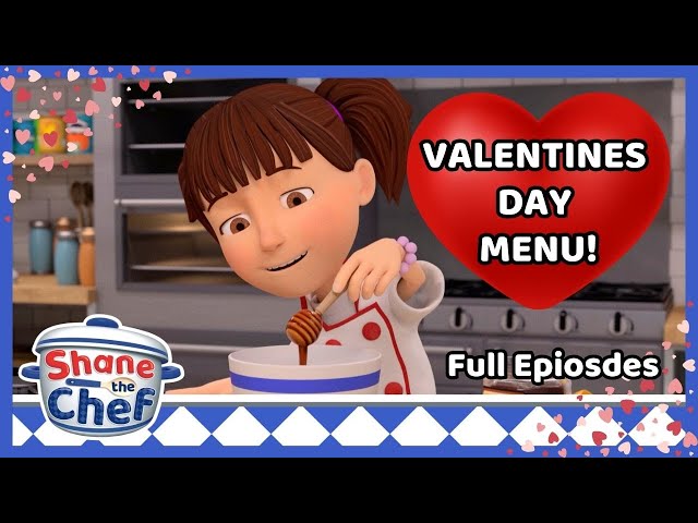 Valentine's Day Cooking for Kids! ❤️ Shane The Chef's TASTY Stories