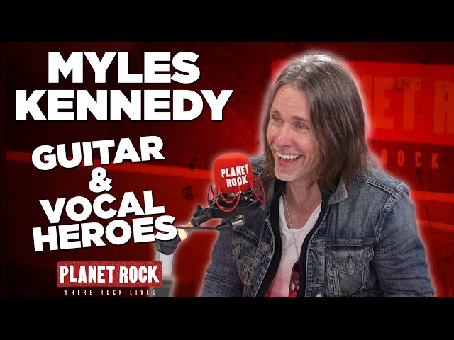 Myles Kennedy's guitar & vocal heroes