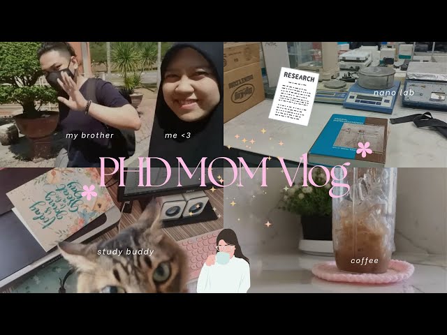 DAILY VLOG of a PHD MOM in Malaysia 📒🏡 (study at home and library, starting the year 2022,throwback)