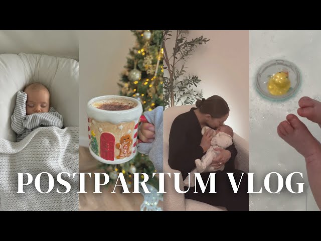 SPEND THE DAY WITH ME + MY NEWBORN! becoming a mum of 2,  postpartum chats, decluttering + more