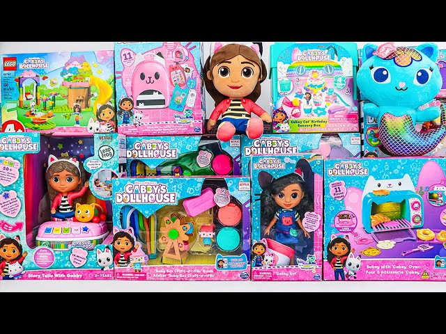 GABBY’S DOLLHOUSE Collection Unboxing- Satisfying Unboxing Cakey Kitchen Playset (ASMR) 🎀