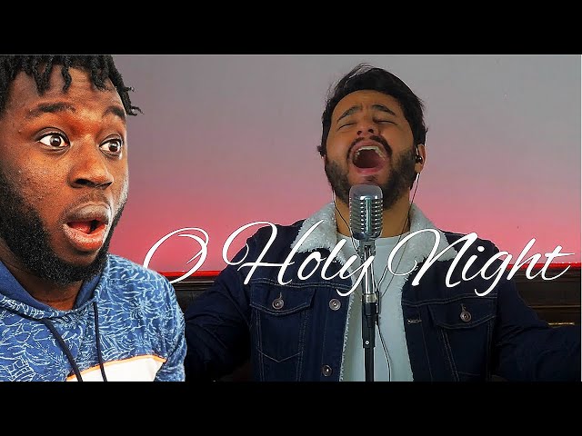 DROGBAJR REACTS TO GABRIEL HENRIQUE O HOLY NIGHT REACTION | Mariah Carey Cover