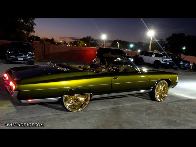 Nava's 71' Donk Has The Best Paint in The Game!? Top 5 Car Show Jan 18th!