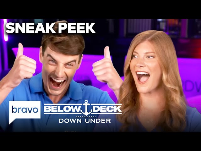 SNEAK PEEK: Harry Van Vliet Makes A Move On Brianna Duffield | Below Deck Down Under (S3 E3) | Bravo