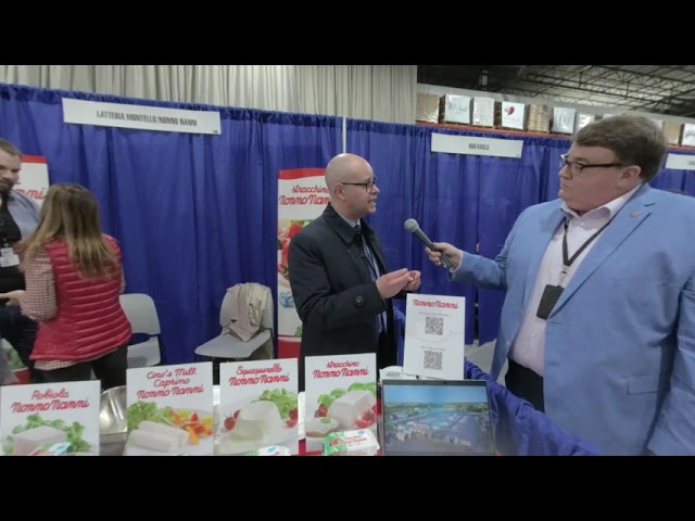 Nonno Nanni at the 2022 Gourmet Foods International Food Show