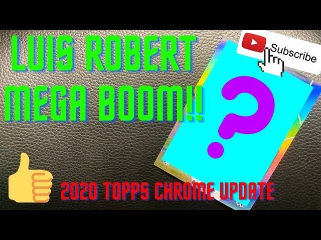 💥HUGE ROOKIE PULL!💥 2020 Topps Chrome Update Baseball Unboxing PRODUCT REVIEW - Luis Robert