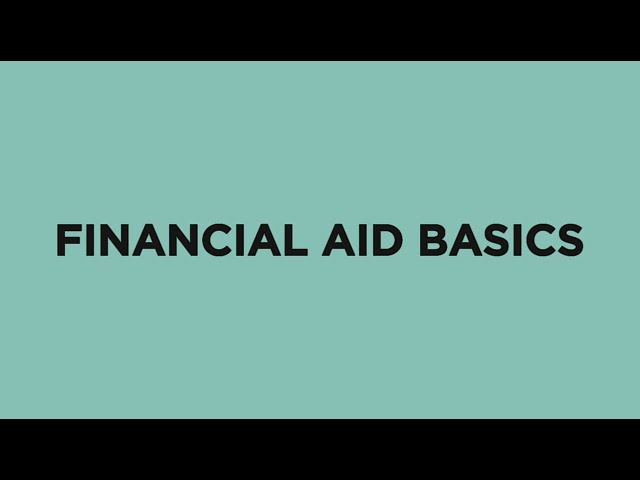 What is Financial Aid? Types of Aid in New York, How to Apply, Excelsior Scholarship | #DiscoverSUNY