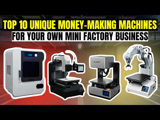 Top 10 Unique Money Making Machines You Can Buy Online