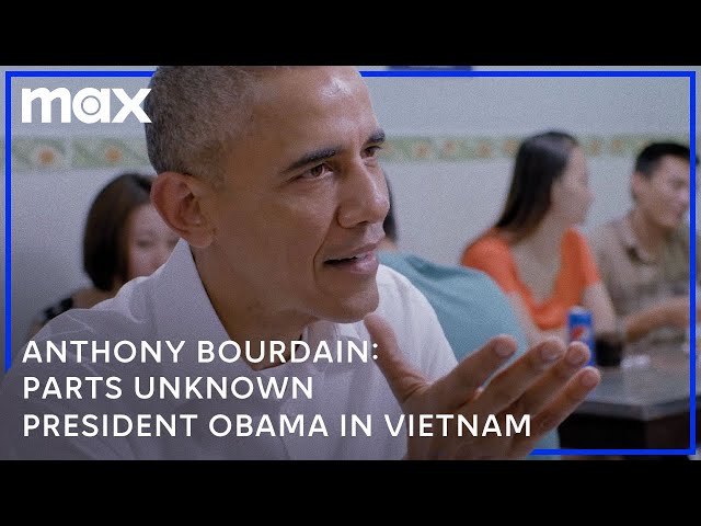 Barack Obama & Anthony Bourdain Have Dinner | Anthony Bourdain: Parts Unknown | Max