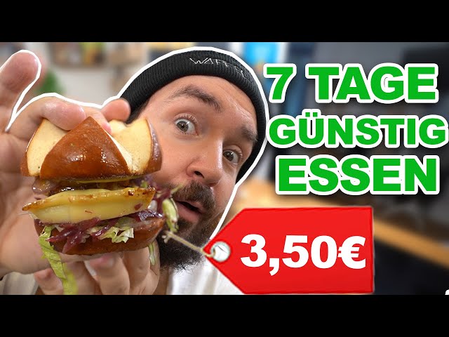 7 TAGE so günstig wie möglich ESSEN (3,50 EUR max.)