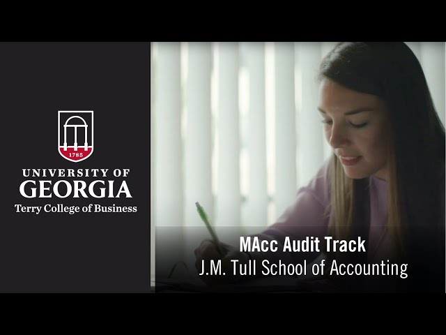 Master of Accountancy - Audit Track | The University of Georgia Terry College of Business