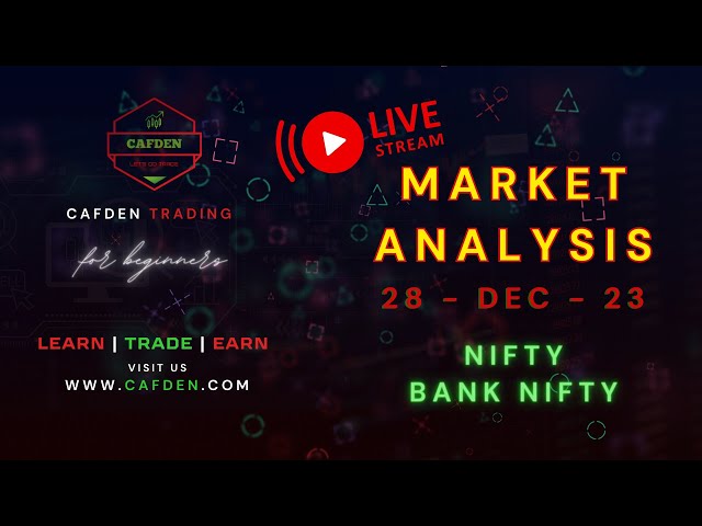 Live Trading Nifty Banknifty Options 28 - Dec - 23 | Nifty Prediction Live  | #cafden  #trading