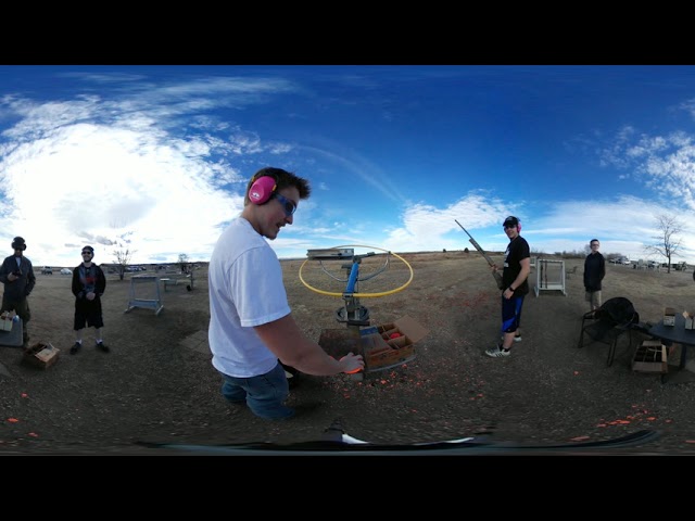 Family Shooting Center hand trap range in 3D gear 360