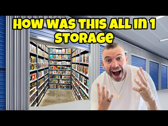 How was this All in 1 Storage FOUND INSANE COMIC COLLECTION in Abandone Storage Unit